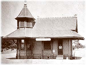 As Tarpey Depot  looked on Opening Day in 1891!